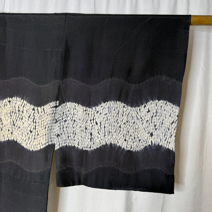 "Shibori Tide" Man's Juban Underkimono