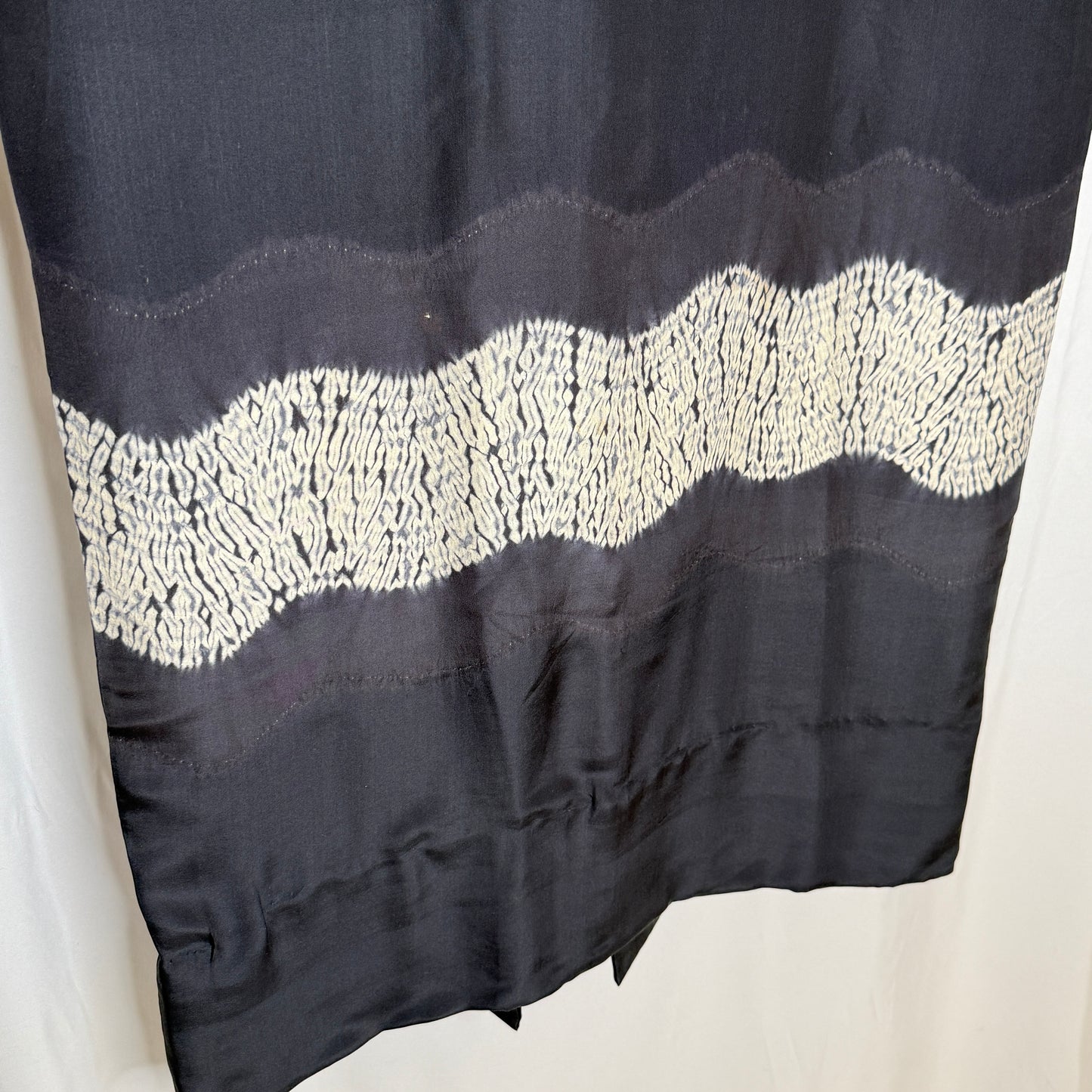 "Shibori Tide" Man's Juban Underkimono
