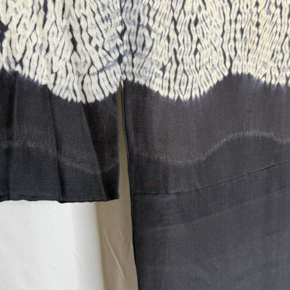 "Shibori Tide" Man's Juban Underkimono