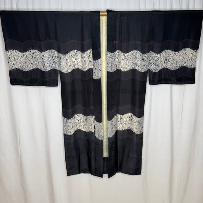 "Shibori Tide" Man's Juban Underkimono