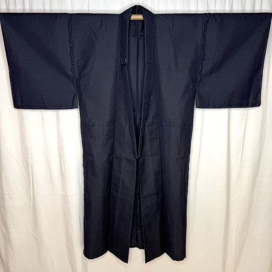"Dark Blue - Unlined" Man's Casual Kimono