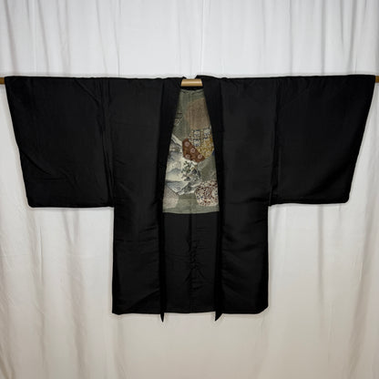 "Patchwork Landscape" Vintage Man's Haori