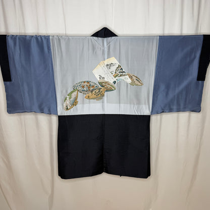 "Books and Bowls" Vintage Man's Haori