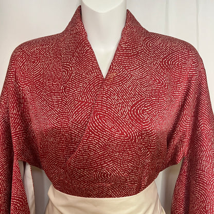 "Red Handed" Casual Kimono