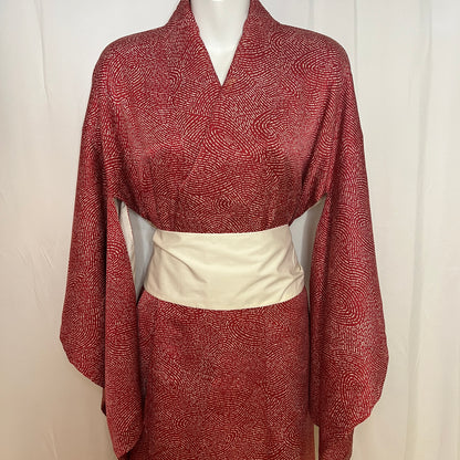 "Red Handed" Casual Kimono