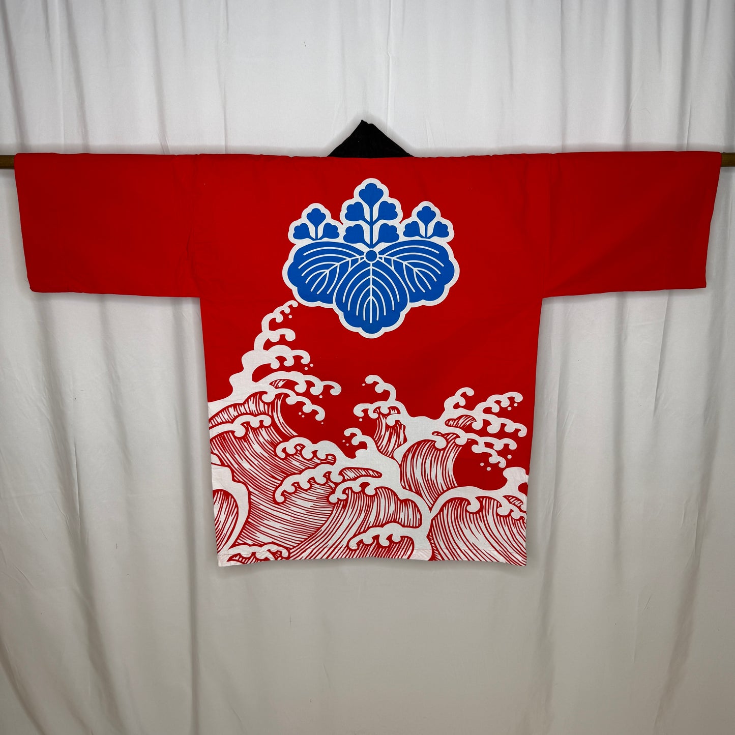 "Paulownia Waves" Vintage Happi Coat