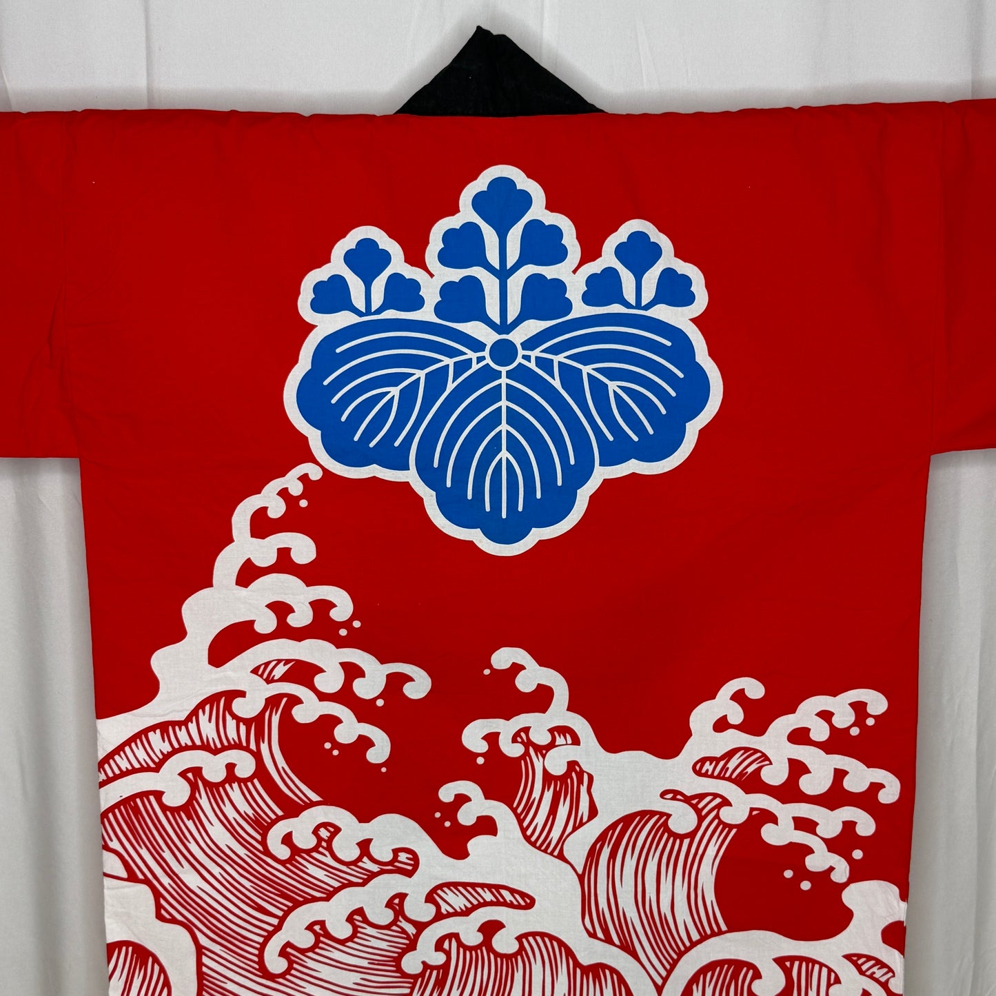 "Paulownia Waves" Vintage Happi Coat