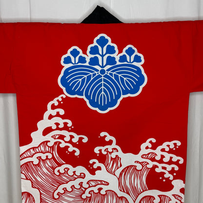 "Paulownia Waves" Vintage Happi Coat