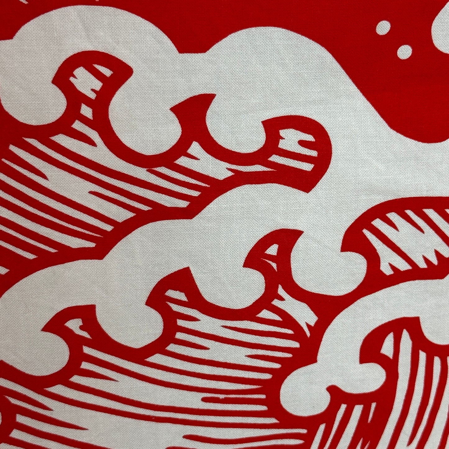 "Paulownia Waves" Vintage Happi Coat
