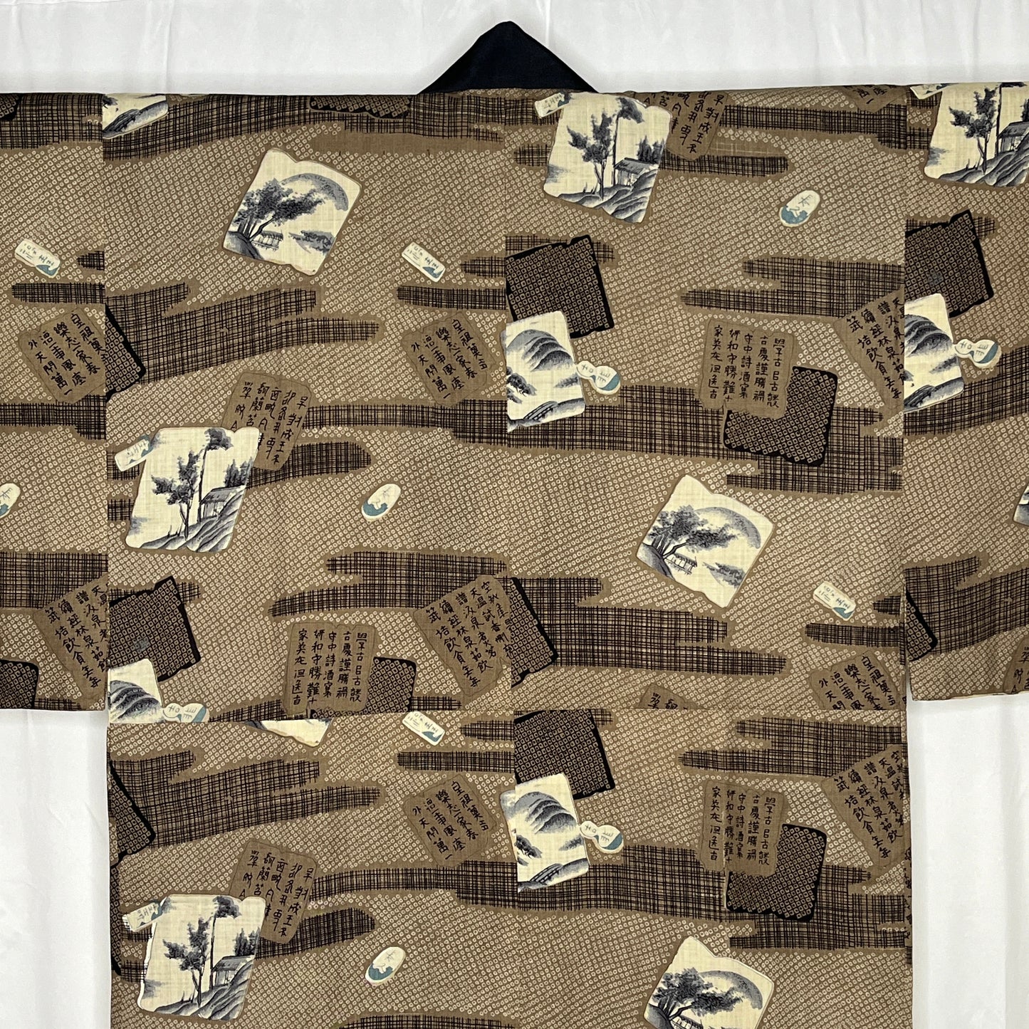 "Tiny Gourds" Man's Juban Underkimono