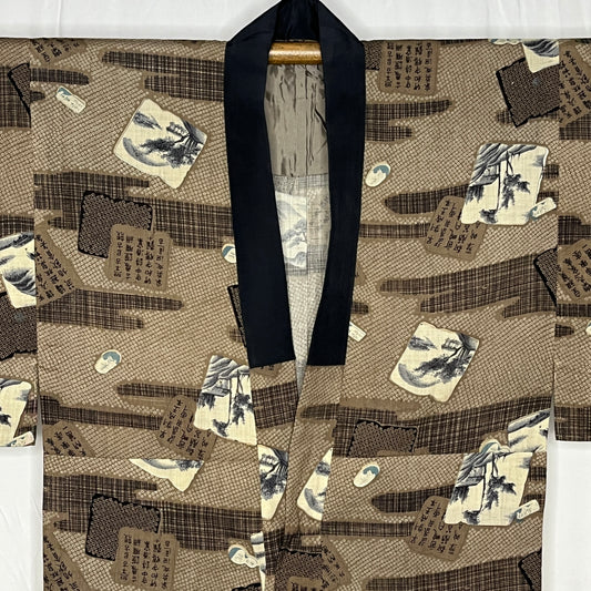 "Tiny Gourds" Man's Juban Underkimono