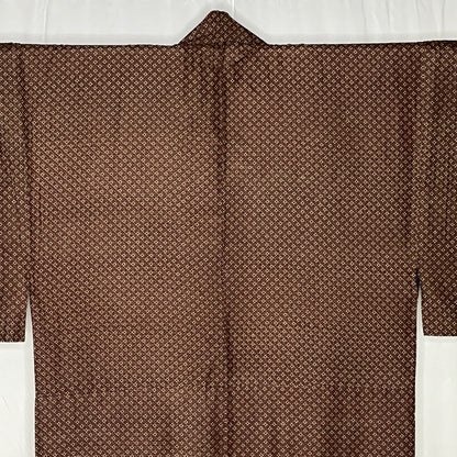 "Criss Cross Grid" Man's Casual Kimono