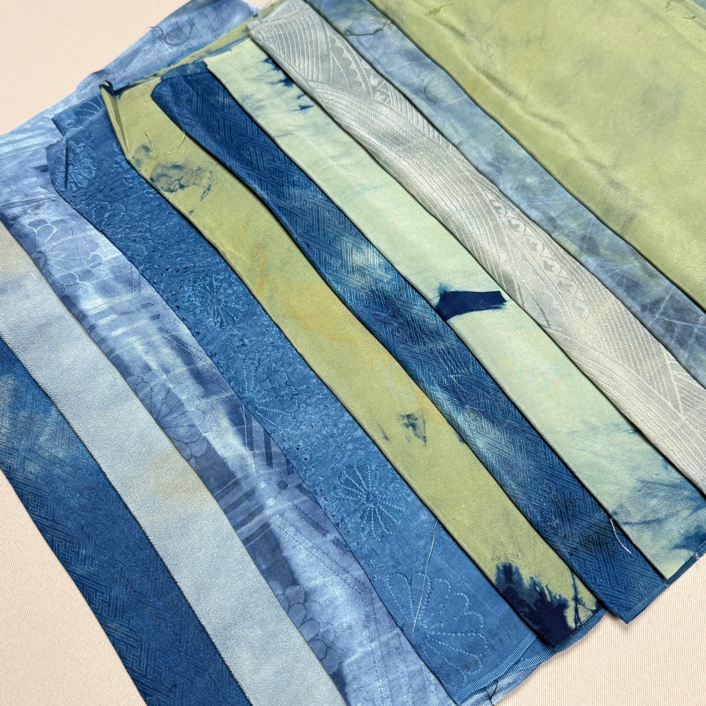 "10 Piece Mix" Overdyed Indigo Bundle