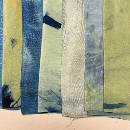 "10 Piece Mix" Overdyed Indigo Bundle