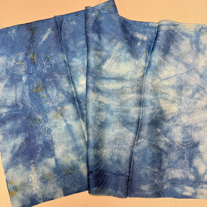 "10 Piece Mix" Overdyed Indigo Bundle