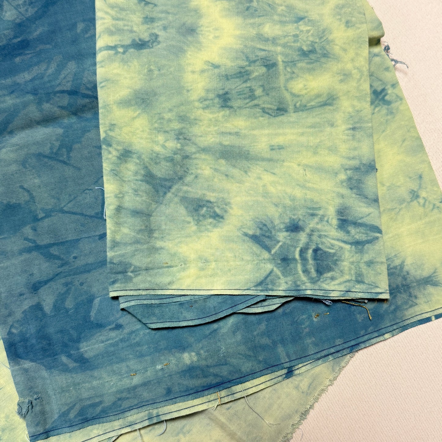 "Green Blue Cotton" Overdyed Indigo Bundle