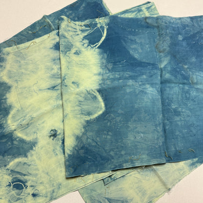 "Green Blue Cotton" Overdyed Indigo Bundle
