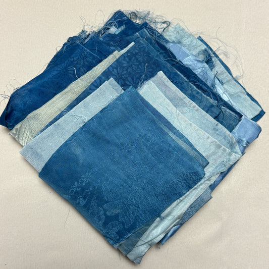 "Half Pound Mix" Overdyed Indigo Bundle
