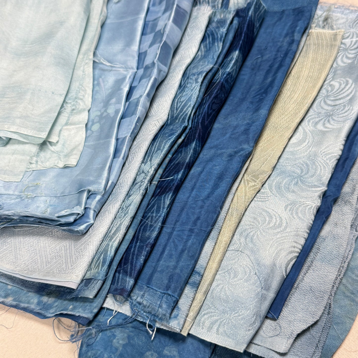 "Half Pound Mix" Overdyed Indigo Bundle