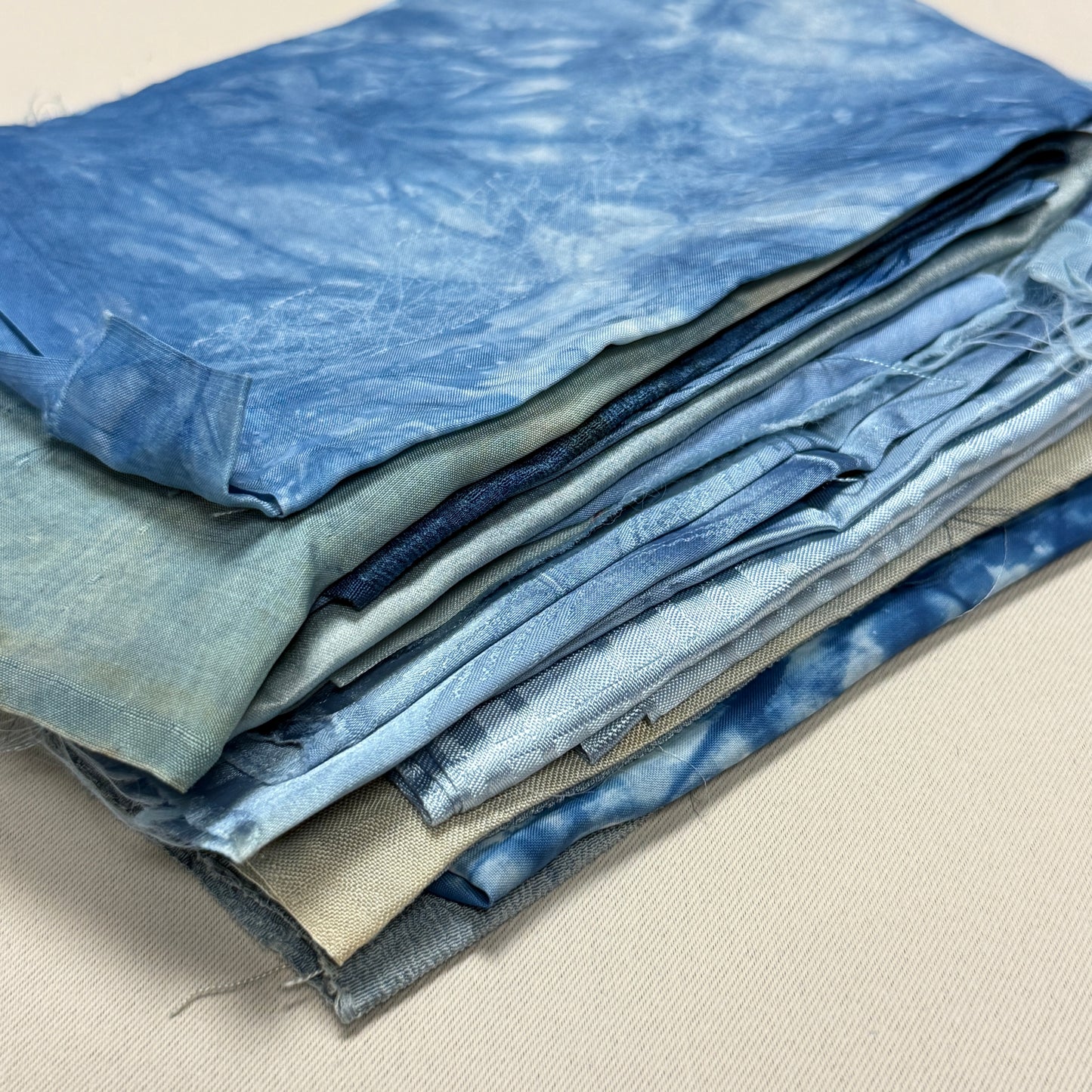 "Half Pound Mix" Overdyed Indigo Bundle