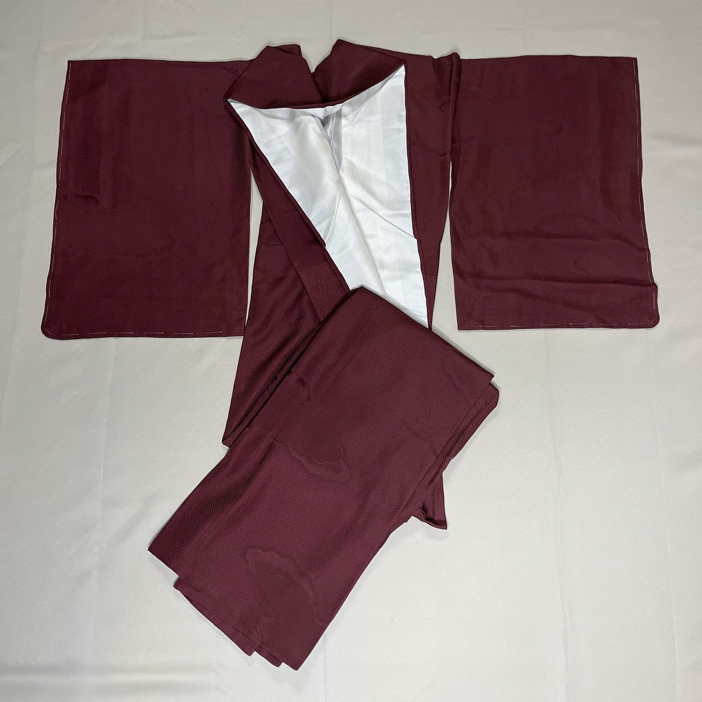 "Chocolate Clouds" Kimono Obi Set