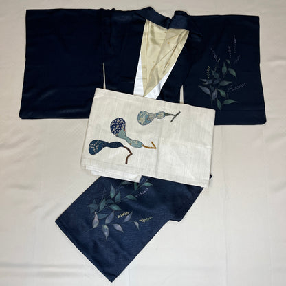 "Gourd-geous" Kimono Obi Set