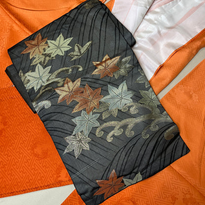 "Autumn Momiji" Kimono Obi Set