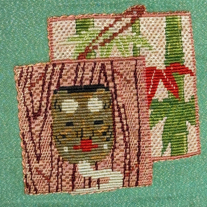 "Patchwork Performer" Japanique Tapestry