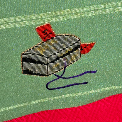 "Patchwork Performer" Japanique Tapestry