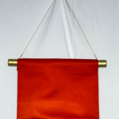 "Kikko on Vermillion" Japanique Tapestry