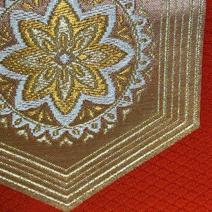 "Kikko on Vermillion" Japanique Tapestry