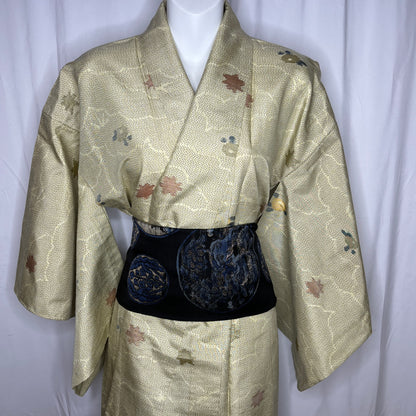 "Ikat Clouds" Kimono Obi Set