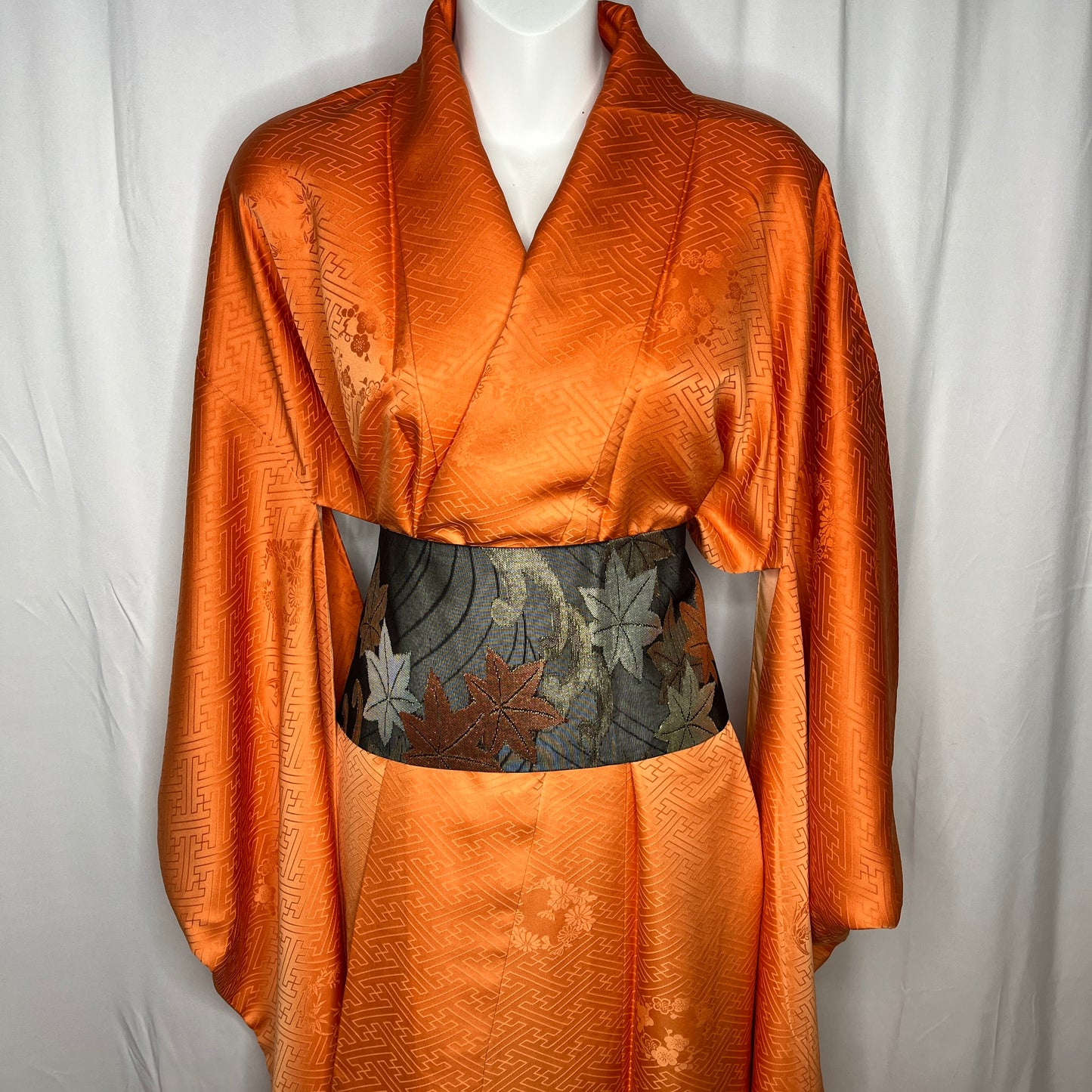 "Autumn Momiji" Kimono Obi Set