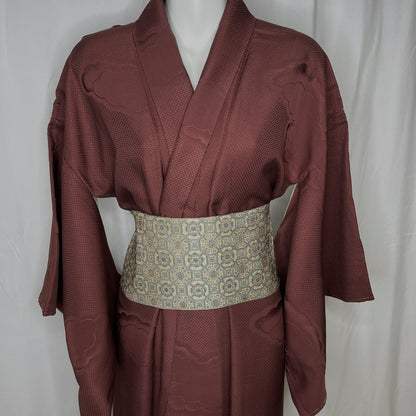 "Chocolate Clouds" Kimono Obi Set