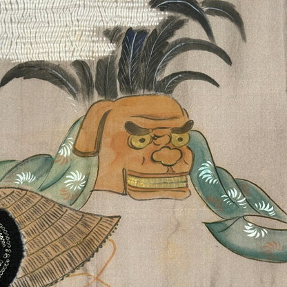 "Drumbeat Protector" Japanique Tapestry