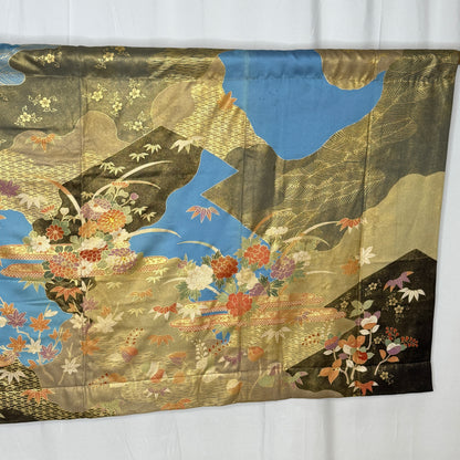 "Blue and Gold" Japanique Tapestry