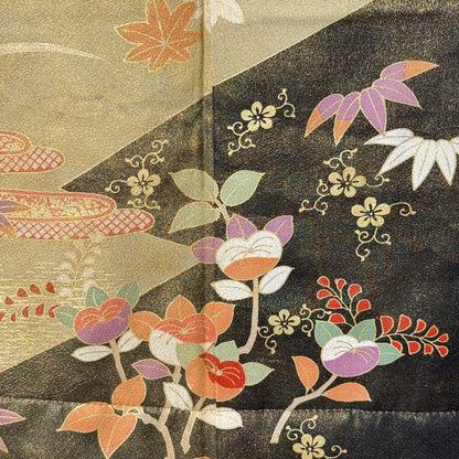 "Blue and Gold" Japanique Tapestry