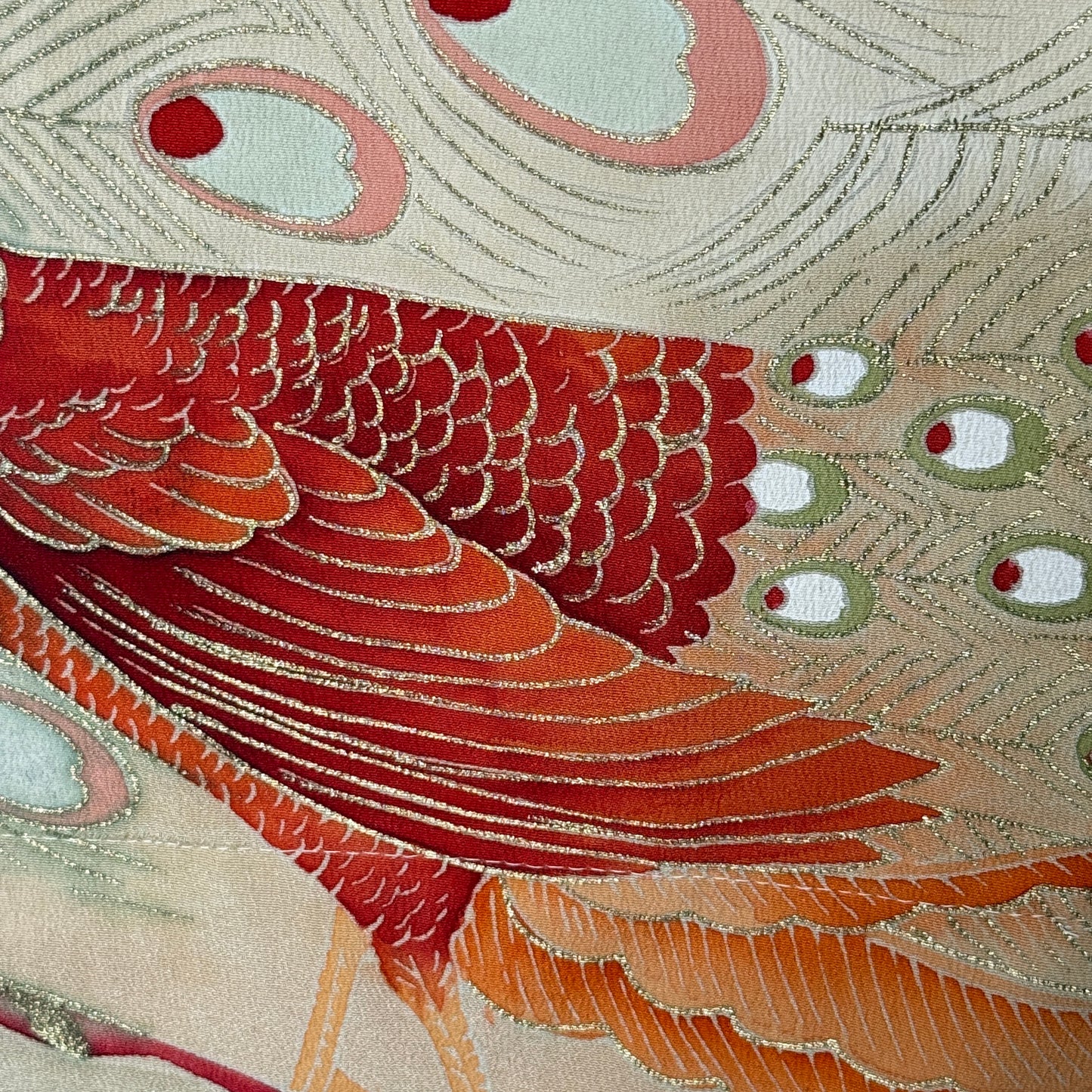 "Peacock Quartet" Japanique Tapestry