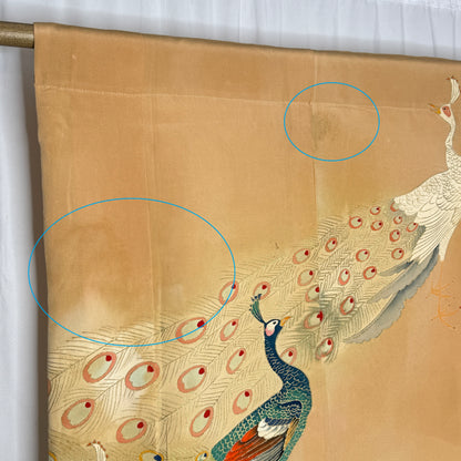 "Peacock Quartet" Japanique Tapestry