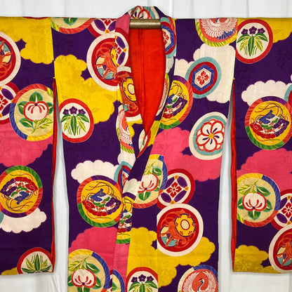 "Bubble Fun" Vintage Girl's Kimono