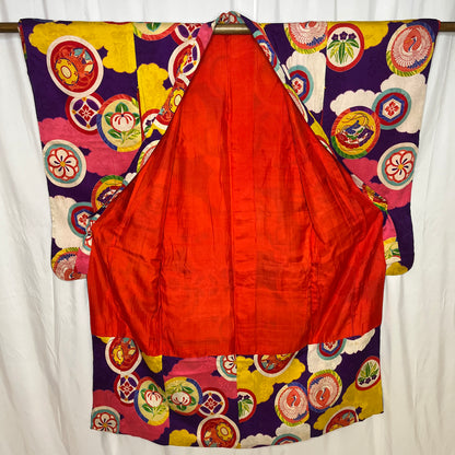 "Bubble Fun" Vintage Girl's Kimono