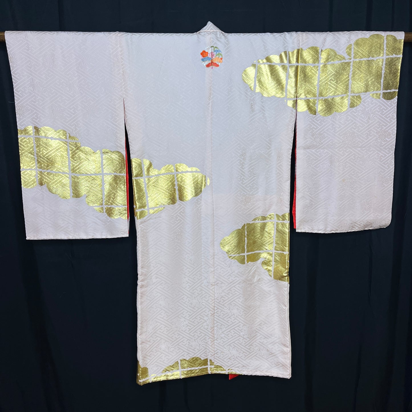 "Three Friends" Vintage Girl's Kimono