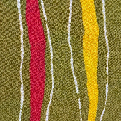 "Wasabi Ripple" Vintage Haori Jacket