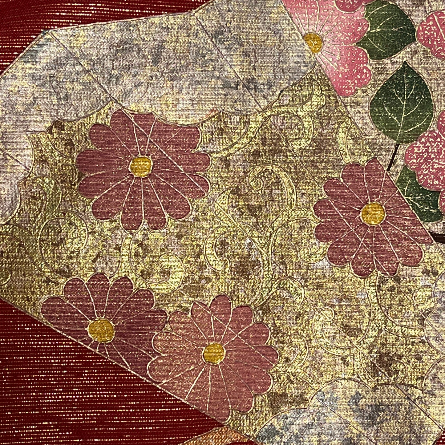 "Fancy Fans" Wedding Kimono (Uchikake)