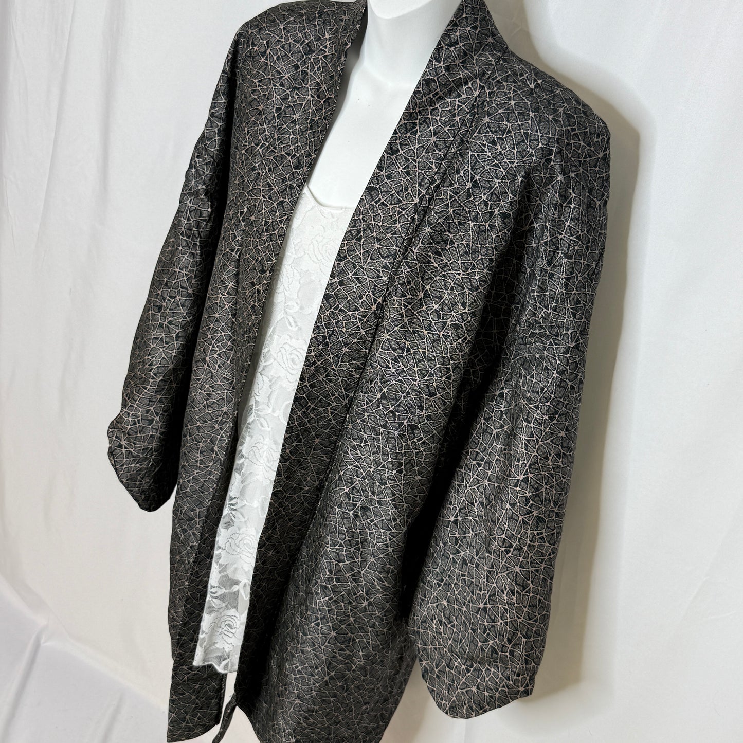 "Hidden Daruma" Vintage Haori Jacket