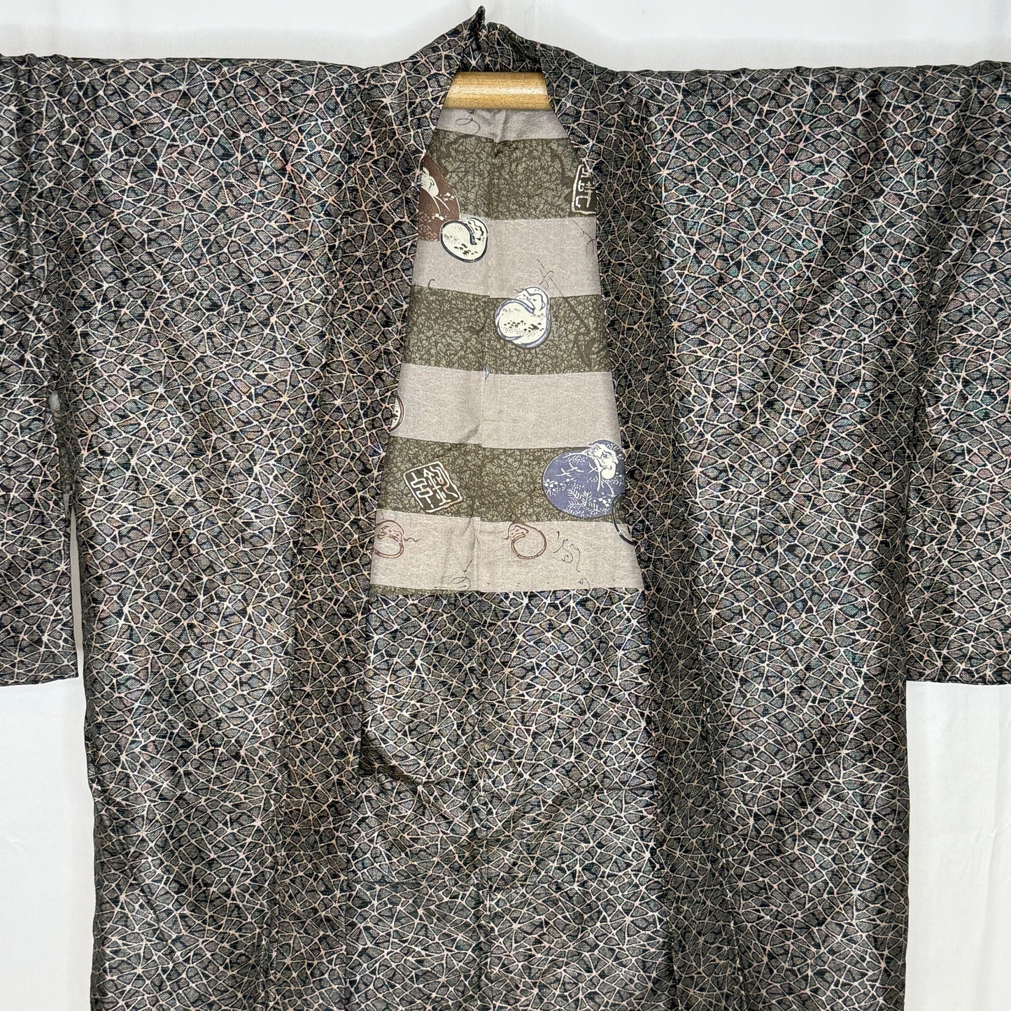 "Hidden Daruma" Vintage Haori Jacket