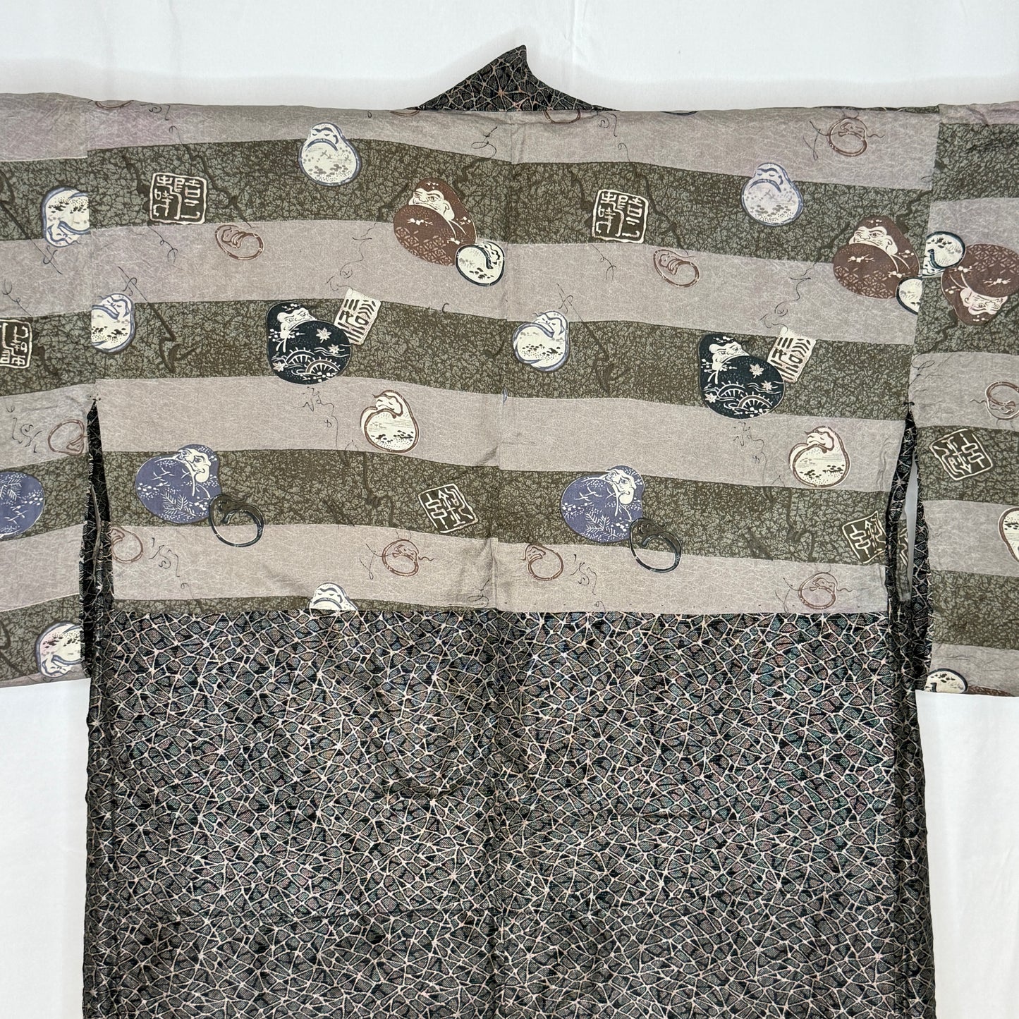 "Hidden Daruma" Vintage Haori Jacket