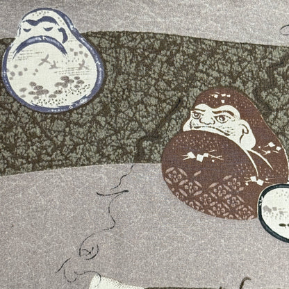 "Hidden Daruma" Vintage Haori Jacket