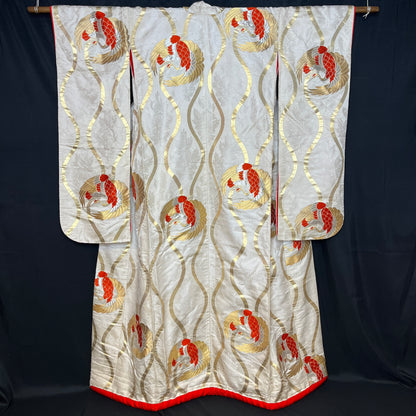 "Tatewaku Cranes" Wedding Kimono (Uchikake)