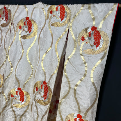 "Tatewaku Cranes" Wedding Kimono (Uchikake)